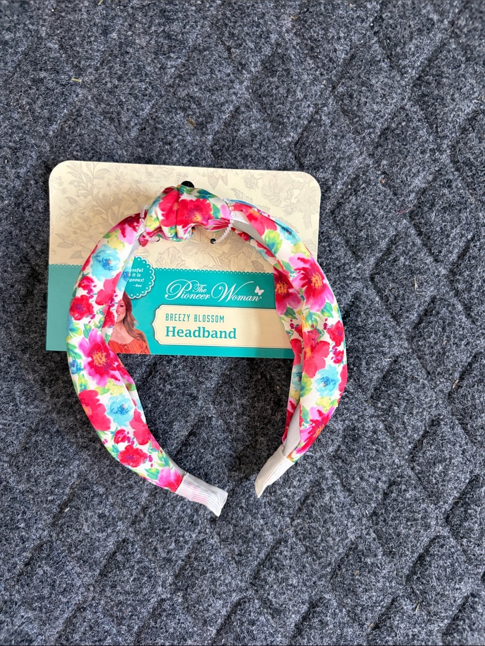 The Pioneer Woman Floral Knot Headband - Pink, Blue, Green